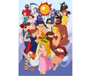Ravensburger - Puzzle 1000 Piezas 80s - Pollon | Puzzle Adultos | para Toda La Familia | 70x50 Cm | Rompecabezas Adultos | Regalo Dia del Padre