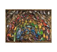 Ravensburger - Puzzle: Pájaros Arcoíris, Puzzle 1000 Piezas, Puzzles para Adultos, Puzzle 1000 Piezas Adultos, Pegamento Puzzle para Enmarcar Puzzles, Rompecabezas Adultos, Regalos Adultos, 70x50cm