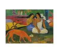 Ravensburger - Puzzle 1000 Piezas Arearea | Puzzle Adultos 70x50cm | Puzzle 1000 Piezas Paul Gaugin The Red Dog | Rompecabezas Adultos Colección de Arte WJPC