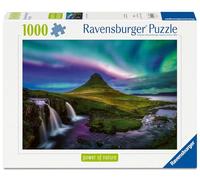 Ravensburger - Puzzle 1000 Piezas Aurora sobre Kirkjufell | Puzzle Adultos 50x70cm | Puzzle 1000 Piezas | Rompecabezas Adultos | Ideas Regalo