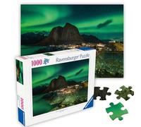 Ravensburger - Puzzle 1000 Piezas Auroras Boreales Noruega | Puzzle Adultos 70x50cm | Puzzle 1000 Piezas | Rompecabezas | Exclusivo
