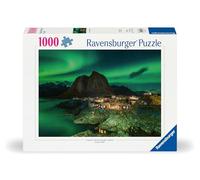 Ravensburger - Puzzle 1000 Piezas Auroras Boreales Noruega | Puzzle Adultos 70x50cm | Puzzle 1000 Piezas | Rompecabezas | Exclusivo
