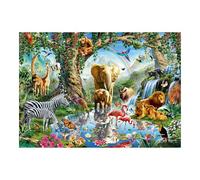 Ravensburger Puzzle Aventuras en la Selva – 1000 piezas, 70x50 cm, ilustrado, para adultos
