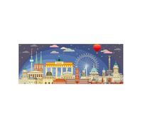 Ravensburger - Puzzle 1000 Piezas Berlin de Noche | Puzzle Adultos 70x50cm | Puzzle 1000 Piezas Panorama | Rompecabezas