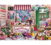 Ravensburger - Puzzle 1000 Piezas Boutique Floral | Puzzle Adultos 50x70 | Puzzle 1000 Piezas | Rompecabezas Adultos | Ideas Regalo
