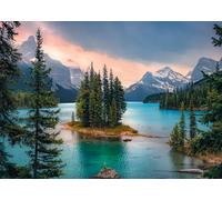 Ravensburger - Puzzle 1000 Piezas Canadá Lago Maligne | Puzzle Adultos 70x50cm | Puzzle 1000 Piezas | Rompecabezas | Exclusivo