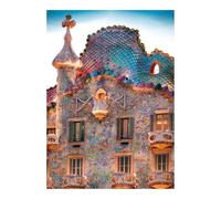 Ravensburger - Puzzle Barcelona: Casa Batlló, Puzzle 1000 Piezas, Puzzles para Adultos, Puzzle 1000 Piezas Adultos, Pegamento Puzzle para Enmarcar, Rompecabezas Adultos, Puzzle Foto Paisaje 70cm