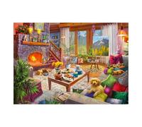 Ravensburger - Puzzle 1000 Piezas Casita Acojedora | Puzzle Adultos | para Toda La Familia | 70x50 Cm | Rompecabezas Adultos | Regalo Navidad