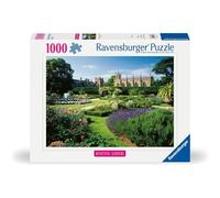 Ravensburger – Puzzle Jardín de la Reina, Castillo Sudeley, 1000 piezas para adultos, 70x50 cm
