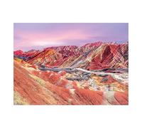 Ravensburger 12000252 - Montañas Arcoíris, China - Puzzle 1000 Piezas - Puzzle Adultos y niños a patir de 14 años, Puzzle Paisaje y Naturaleza