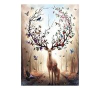 Ravensburger 12000459 - Ciervo mágico - Puzzle 1000 Piezas - Puzzle Adultos y niños a patir de 14 años, Puzzle Animales