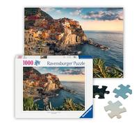 Ravensburger - Puzzle 1000 Piezas Cinque Terre | Puzzle Adultos | Para Toda La Familia | 70x50 Cm | Rompecabezas Adultos | Regalo Navidad