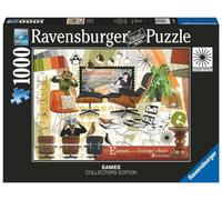 Ravensburger - Puzzle 1000 Piezas: Collage Eames Clásico, Puzzle para Adultos y Niños a partir de 14 Años, Pegamento Incluido para Enmarcar, Regalo Original para Mujer o Hombre
