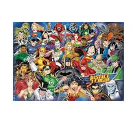Ravensburger 12000565 - DC Comics Challenge - Puzzle 1000 Piezas - Puzzle Adultos y niños a patir de 14 años, Puzzle DC Comics, Regalo DC Comics