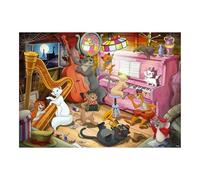 Ravensburger - Puzzle 1000 Piezas Disney Los Aristogatos | Puzles 1000 Adultos y Niños | Puzzle Disney de Niños a Partir de 14 Años o Más | Puzzles para Adultos | 70x50cm | Edición Coleccionista