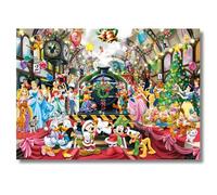 Ravensburger - Puzzle: Navidad Disney, Puzzle 1000 Piezas, Puzzles para Adultos, Puzzle 1000 Piezas Adultos, Pegamento Puzzle para Enmarcar Puzzles, Rompecabezas Adultos, Puzzle Disney, 70x50cm