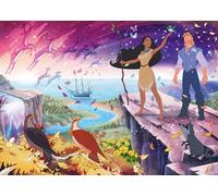 Ravensburger - Puzzle 1000 Piezas Disney Pocahontas Puzles 1000 Adultos y Niño