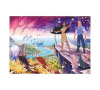 Ravensburger - Puzzle 1000 Piezas Disney Pocahontas | Puzles 1000 Adultos y Niños | Puzzle Disney de Niños a Partir de 14 Años o Más | Puzzles para Adultos | 70x50cm | Edición Coleccionista