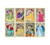 Ravensburger 12000497 - Princesas Art Nouveau - Puzzle 1000 Piezas - Puzzle Adultos y niños a patir de 14 años, Puzzle Disney, Regalo Disney