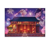 Ravensburger - Puzzle Disney Mulan | 1000 Piezas | Adultos 70x50cm | 1000 Piezas | Princesas Castillos | Rompecabezas Adultos y Niñas +14 años