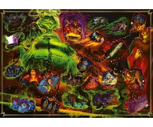 Ravensburger - Puzzle 1000 Piezas Disney Rey del Mal 70x50 cm | Puzles 1000 Adultos | Puzzles 1000 Piezas Adultos Villainous | Rompecabezas | Regalos Disney