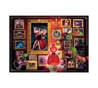 Ravensburger - Puzzle 1000 Piezas Disney Villainous: Reina de Corazones | Puzzle Adultos 70x50cm | Puzles 1000 Adultos | Rompecabezas Niños +14 Años | Puzzles 1000 Piezas De Reina de Corazones