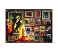 Ravensburger - Puzzle 1000 Piezas Disney Villainous: Scar | Puzzle Adultos 70x50cm | Puzles 1000 Adultos | Rompecabezas Niños +14 Años | Puzzles 1000 Piezas De Scar