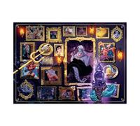 Ravensburger - Puzzle 1000 Piezas Disney Villainous: Úrsula | Puzzle Adultos 70x50cm | Puzles 1000 Adultos | Rompecabezas Niños +14 Años | Puzzles 1000 Piezas De Úrsula