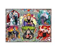 Ravensburger - Puzzle 1000 Piezas Disney Villanas | Puzles 1000 Adultos y Niños | Puzzle Disney de Niños a Partir de 14 Años o Más | Puzzles para Adultos | 70x50cm | Edición Coleccionista