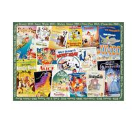 Ravensburger - Puzzle 1000 Piezas Disney Vintage Pelicula | Puzles 1000 Adultos y Niños | Puzzle Disney de Niños a Partir de 14 Años o Más | Puzzles para Adultos | 70x50cm
