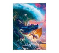 Ravensburger 12000622 - El dragón del mar - Puzzle 1000 Piezas - Puzzle Adultos y niños a patir de 14 años, Puzzle Fantasy