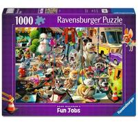 Ravensburger - Puzzle 1000 Piezas Encantador de Perros | Puzzle Adultos 70x50cm | Puzzle 1000 Piezas | Rompecabezas
