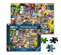 Ravensburger - Puzzle 1000 Piezas Encantador de Perros | Puzzle Adultos 70x50cm | Puzzle 1000 Piezas | Rompecabezas