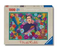 Ravensburger - Puzzle 1000 Piezas Frida Kahlo | Puzzle Adultos 70x50cm | Puzles 1000 Adultos | Rompecabezas Niños +14 Años | Puzzles 1000 Piezas De Frida Kahlo