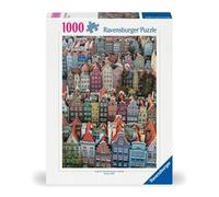 Ravensburger 12000520 - Gdansk Polonia - Puzzle 1000 Piezas - Puzzle Adultos y niños a patir de 14 años, Puzzles de Ciudades - Danzig