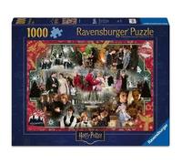 Ravensburger - Puzzle 1000 piezas - Harry Potter Navidad