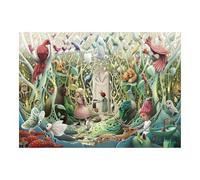 Ravensburger – Rompecabezas Jardín Secreto – 1000 piezas, adultos, 70x50 cm, con pegamento