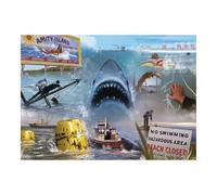 Ravensburger - Puzzle 1000 Piezas Jaws | Puzzle Adultos 70x50cm | Puzles 1000 Adultos | Rompecabezas Niños +14 Años | Puzzles 1000 Piezas De Jaws