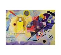 Ravensburger - Puzzle 1000 Piezas Kandinsky | Puzzle Adultos 70x50cm | Puzzle 1000 Piezas Amarillo, Rojo y Azul | Rompecabezas Adultos Colección de Arte