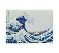 Ravensburger - Puzzle 1000 piezas Art - Hokusai: Gran Ola Kanagawa