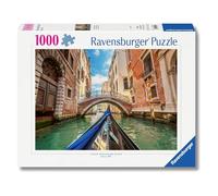 Ravensburger - Puzzle 1000 Piezas Los Canales de Venecia | Puzzle Adultos 50x70cm | Puzzle 1000 Piezas | Rompecabezas Adultos | Ideas Regalo