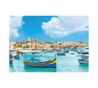 Ravensburger - Puzzle 1000 piezas Malta mediterránea