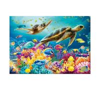 Ravensburger 12000577 - Mundo Submarino Azul - Puzzle 1000 Piezas - Puzzle Adultos y niños a patir de 14 años, Puzzle mar