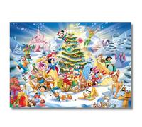 Ravensburger - Puzzle 1000 Piezas Navidad con Disney | Puzzle Adultos 70x50cm | Puzzle 1000 Piezas Adultos California Eeuu | Rompecabezas Adultos | Regalo Original