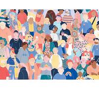 Ravensburger - Puzzle 1000 Piezas Personas | Puzzle Adultos 70x50cm | Puzzle 1000 Piezas | Rompecabezas Campeonato del Mundo de Puzzles