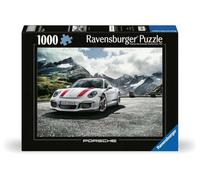Ravensburger - Puzzle 1000 Piezas Porsche 911 | Puzzle Adultos 70x50cm | Puzzle 1000 Piezas Coches | Rompecabezas | Regalos Originales para Hombre