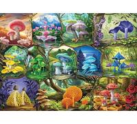 Ravensburger - Puzzle 1000 Piezas Setas Maravillosas | Puzzle Adultos 70x50cm | Puzzle 1000 Piezas | Rompecabezas Ilustrados