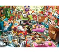 Ravensburger - Puzzle 1000 Piezas SPA Felina | Puzzle Adultos 50x70cm | Puzzle 1000 Piezas | Rompecabezas Adultos | Ideas Regalo