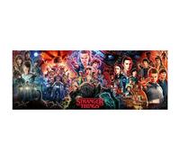 Ravensburger - Puzzle 1000 Piezas Stranger Things, Panorama Adultos 98x37,5 cm