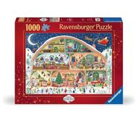 Ravensburger - Puzzle: El Taller de Santa Claus, 1000 Piezas, Puzzles para Adultos, Rompecabezas para Adultos, Regalos a Partir de 14 Años,70x50cm